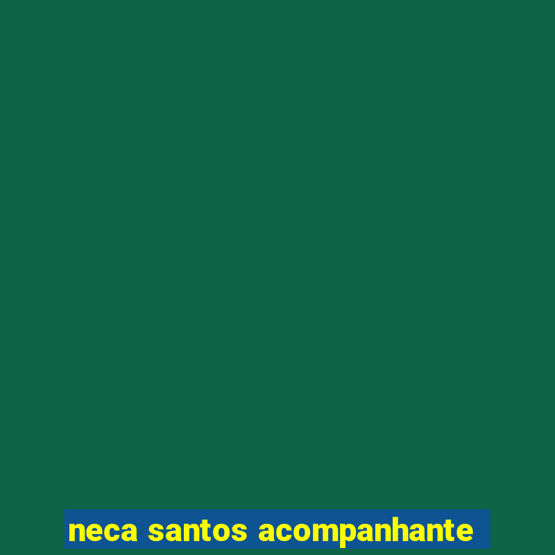 neca santos acompanhante